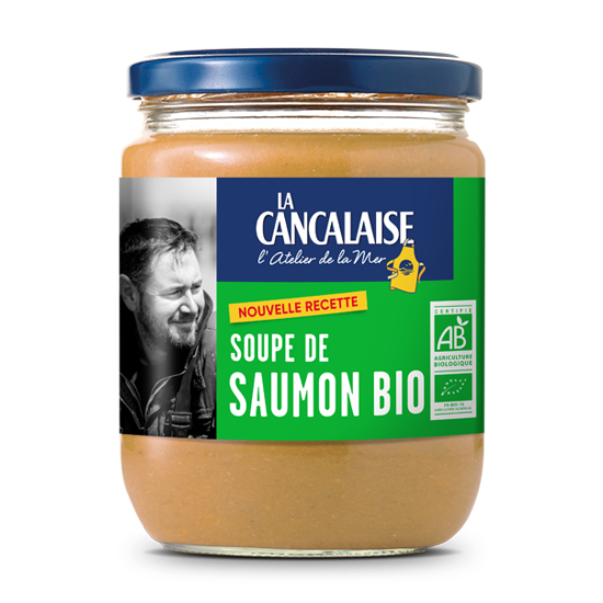 Soupe de saumon bio - La Cancalaise