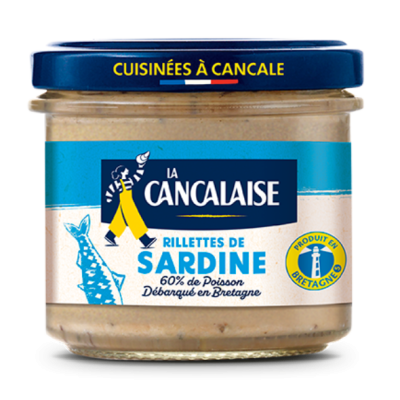 rillettes de sardine naturela cancalaise