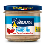 rillettes de sardine aux tomates séchées