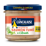 rillettes de saumon fumé à l'aneth