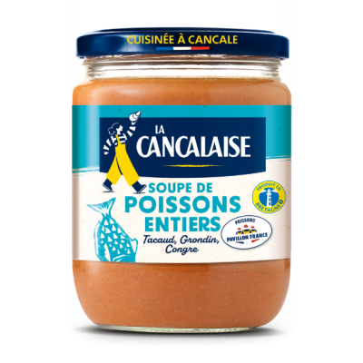 Soupe de poissons entiers la cancalaise