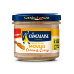 Rillettes de moules crème et curry