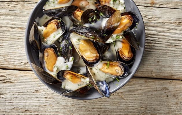 moules à la crème
