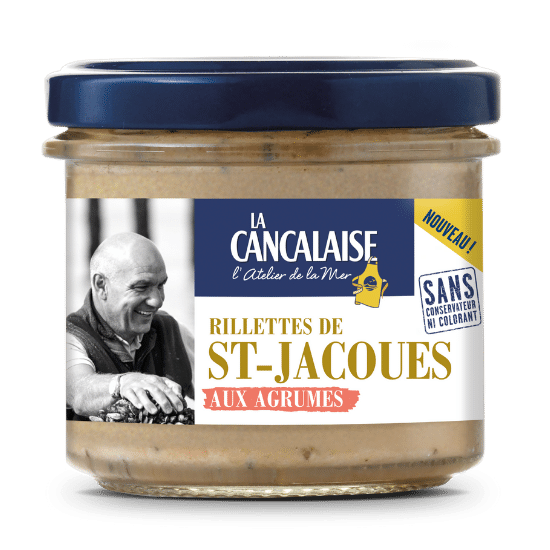 Rillettes de Saint-Jacques aux agrumes