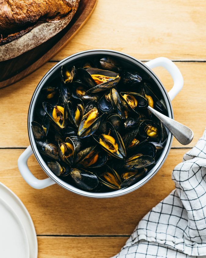 Moules de bouchot La Cancalaise - © Aurélie Bresset